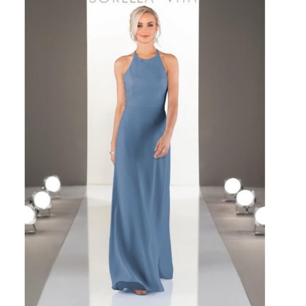 Sorella Vita Ladies Size 10 NWT Blue Stone Maxi Dress